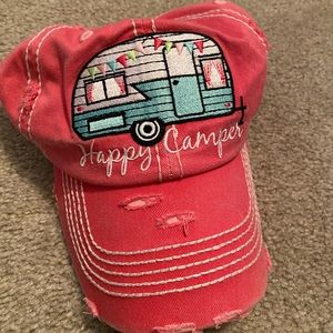 Happy camper hat